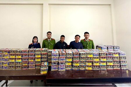 Nghệ An: Triệt phá đường dây mua bán pháo nổ, thu giữ 220kg tang vật