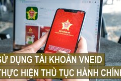 Người dân có thể thực hiện các thủ tục hành chính trực tuyến qua VNeID