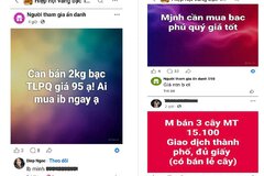 Cẩn trọng bẫy mua bán vàng, bạc ‘giá rẻ bất thường’ trên mạng