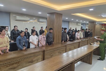 Bắt 35 đối tượng mua bán trái phép tài khoản ngân hàng liên quan đường dây lừa đảo ở Campuchia