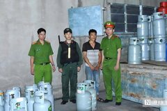 Triệt phá đường dây sản xuất gas giả quy mô lớn tại Đồng Nai: Nguy cơ mất an toàn từ những bình gas “đội lốt” hàng thật