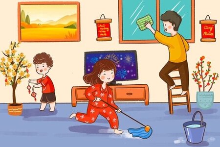 Bạn đã dọn nhà chưa?