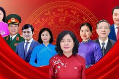 Chủ tịch và các vị Ủy viên Đoàn Chủ tịch Ủy ban Trung ương MTTQ Việt Nam ứng cử đại biểu Quốc hội khoá XVI