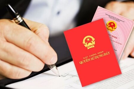 Thời gian tính lãi chậm nộp nợ tiền sử dụng đất ghi trên sổ đỏ 