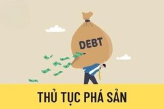 Quy định về thủ tục thi hành quyết định tuyên bố doanh nghiệp, hợp tác xã phá sản