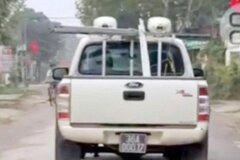 Vụ xe biển xanh ở Thanh Hóa bị phạt 38,2 triệu đồng: Lấy tiền từ ngân sách hay cá nhân nộp phạt?