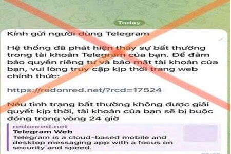 Cảnh báo thủ đoạn lừa đảo nhắm vào người dùng Telegram