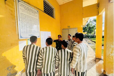 Sửa đổi, bổ sung quy định về Nội quy cơ sở giam giữ phạm nhân theo hướng thiết thực, nhằm góp phần động viên, khích lệ phạm nhân chấp hành nghiêm nội quy cơ sở giam giữ