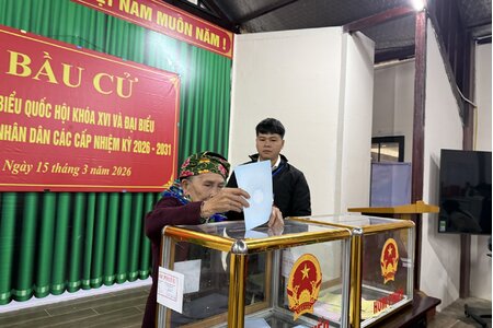 Gần 62 triệu cử tri đã đi bỏ phiếu bầu cử