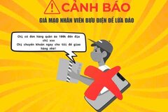 Xuất hiện chiêu lừa mới giả danh bưu điện thu phí vận chuyển, dẫn dụ vay tiền rồi chiếm đoạt