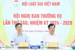 Hội nghị Ban Thường vụ Hội Luật gia Việt Nam lần thứ 6