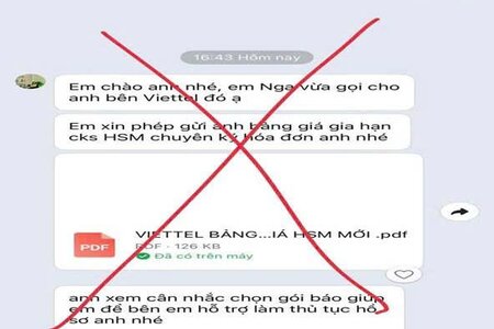 Cảnh giác với thủ đoạn giả mạo dịch vụ chứng thực chữ ký số để chiếm đoạt tài sản