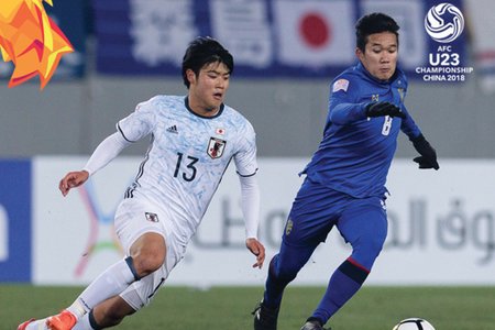 Thua tối thiểu U23 Nhật Bản, Thái Lan bị loại sớm khỏi VCK U23 châu Á