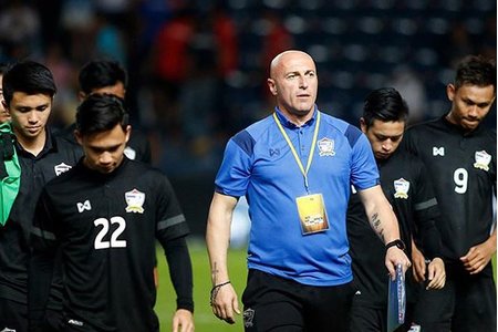 Thua thảm Palestine, U23 Thái Lan đại bại tại U23 châu Á