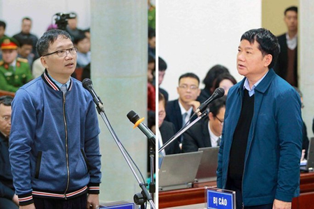 Tuyên án ông Đinh La Thăng 13 năm tù, Trịnh Xuân Thanh tù chung thân