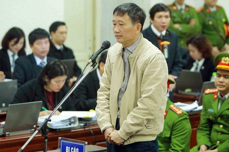Tạm dừng phiên tòa xét xử ông Trịnh Xuân Thanh