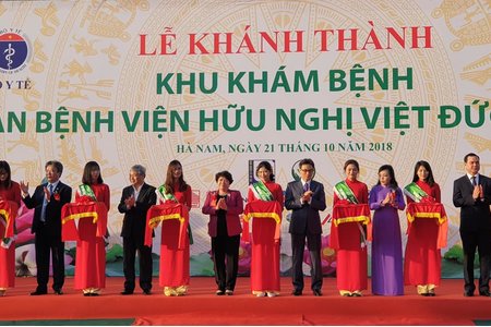 Cở sở 2 bệnh viện Bạch Mai, Việt Đức khánh thành tại Hà Nam