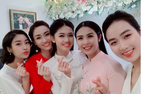 Á hậu Thanh Tú tổ chức lễ ăn hỏi với bạn trai U40 ở Hà Nội