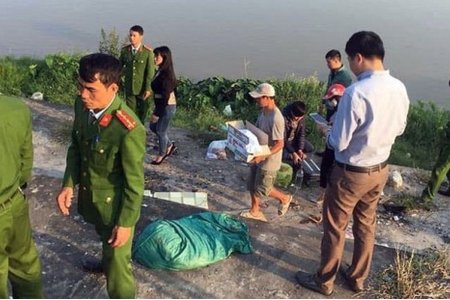 Nam Định: Phát hiện thi thể  bé sơ sinh trong bọc nilon bên bờ sông