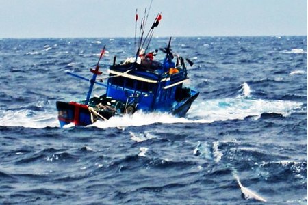 Đôi vợ chồng mất tích sau khi đi đánh cá trên biển Thanh Hóa