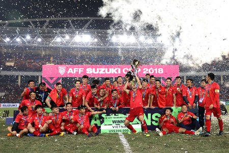 Vô địch AFF Cup, 'mưa tiền thưởng' đến với đội tuyển Việt Nam