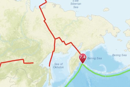 Nga: Động đất mạnh 7,4 độ tại vùng Viễn Đông 