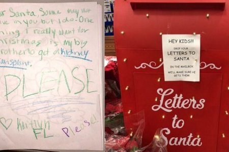 Bức thư cảm động của cô bé 'xin thận' cho anh trai gửi ông già Noel