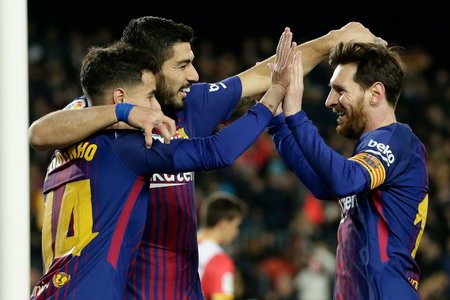 Barcelona 6-1 Girona: MCS bùng nổ, Barca vững ngôi đầu bảng