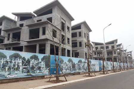 DA Khai Sơn Hill Long Biên: Hàng chục căn biệt thự xây dựng không phép