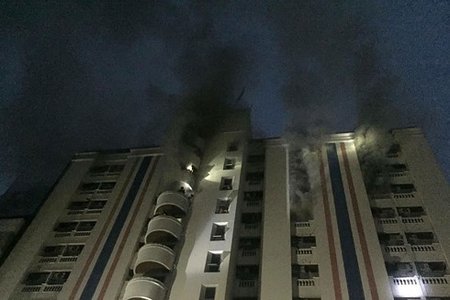 Cháy tòa nhà 13 tầng ở Bangkok, 64 người thương vong