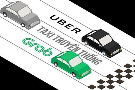 Cuộc 'hôn nhân' Uber và Grab sẽ khiến taxi truyền thống khó khăn hơn?