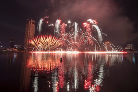 Lễ hội pháo hoa quốc tế Đà Nẵng 2018: Pháo hoa Mỹ sáng rực bầu trời