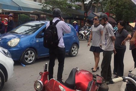 Gây tai nạn giao thông, nữ tài xế tuyên bố 'sốc' gây bão mạng xã hội