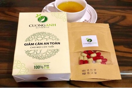 Khách hàng ‘tố’ sản phẩm trà giảm cân Cường Anh có chứa chất cấm?
