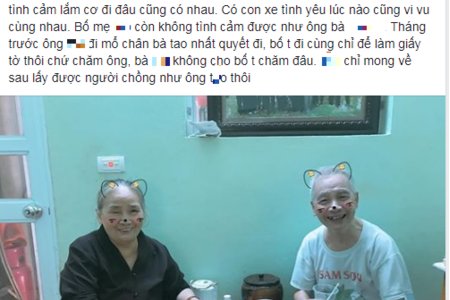 Cháu gái kể chuyện tình yêu của ông bà gây sốt mạng