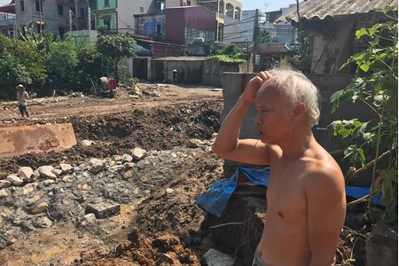 UBND huyện Gia Lâm chỉ đạo, làm rõ việc lún nứt nhà dân ở xã Phù Đổng