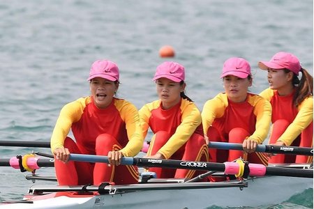 Thi đấu ấn tượng, đội rowing giải cơn khát vàng cho đoàn TTVN