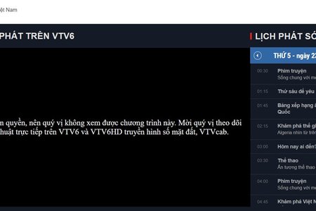 Lý do sau việc VTV6 dừng phát sóng trận Việt Nam - Bahrain