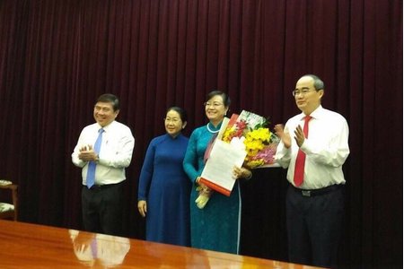  Chủ tịch HĐND TP.HCM bà Nguyễn Thị Quyết Tâm nhận quyết định nghỉ hưu