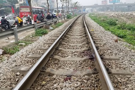 Hà Nội:Tai nạn tàu hỏa khiến 1 người tử vong 