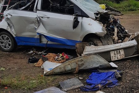 Vụ tai nạn taxi ở Lâm Đồng: Nữ tài xế phóng 107km/h