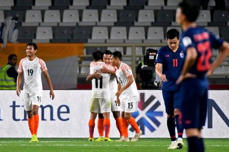 Asian Cup 2019: Thái Lan thất bại 1-4 trước Ấn Độ 