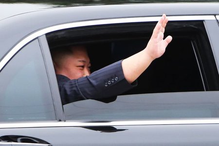 Hình ảnh đầu tiên của Chủ tịch Triều Tiên Kim Jong-un tại Việt Nam