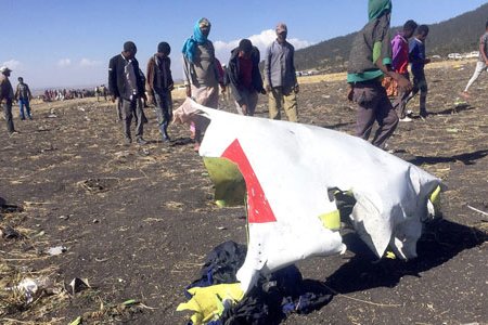 Tìm thấy kích vít hé lộ nguyên nhân rơi của máy bay Ethiopia 