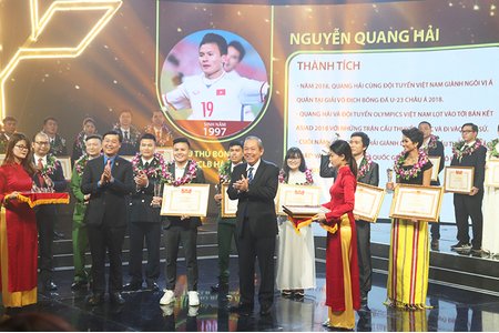 Vinh danh 10 Gương mặt trẻ Việt Nam tiêu biểu 2018