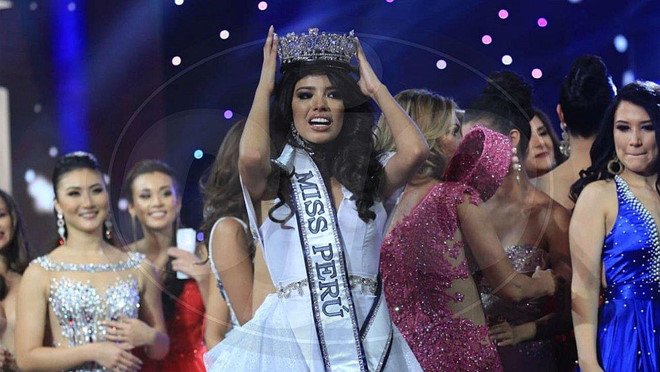 Hoa hậu Peru 2019 bị tước vương miện vì bê bối say xỉn