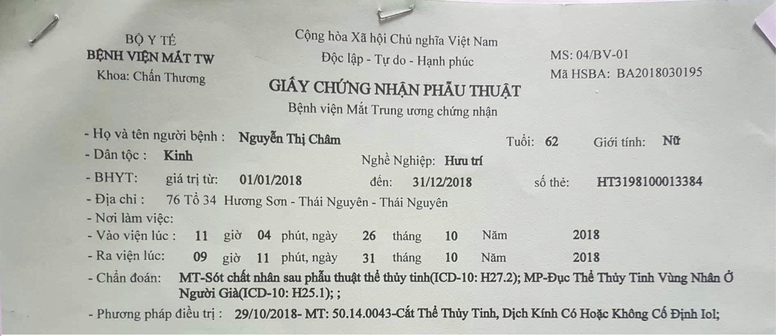 GĐ Sở Y tế lên tiếng việc máy móc, thiết bị BV Mắt Thái Nguyên đi 'mượn'?