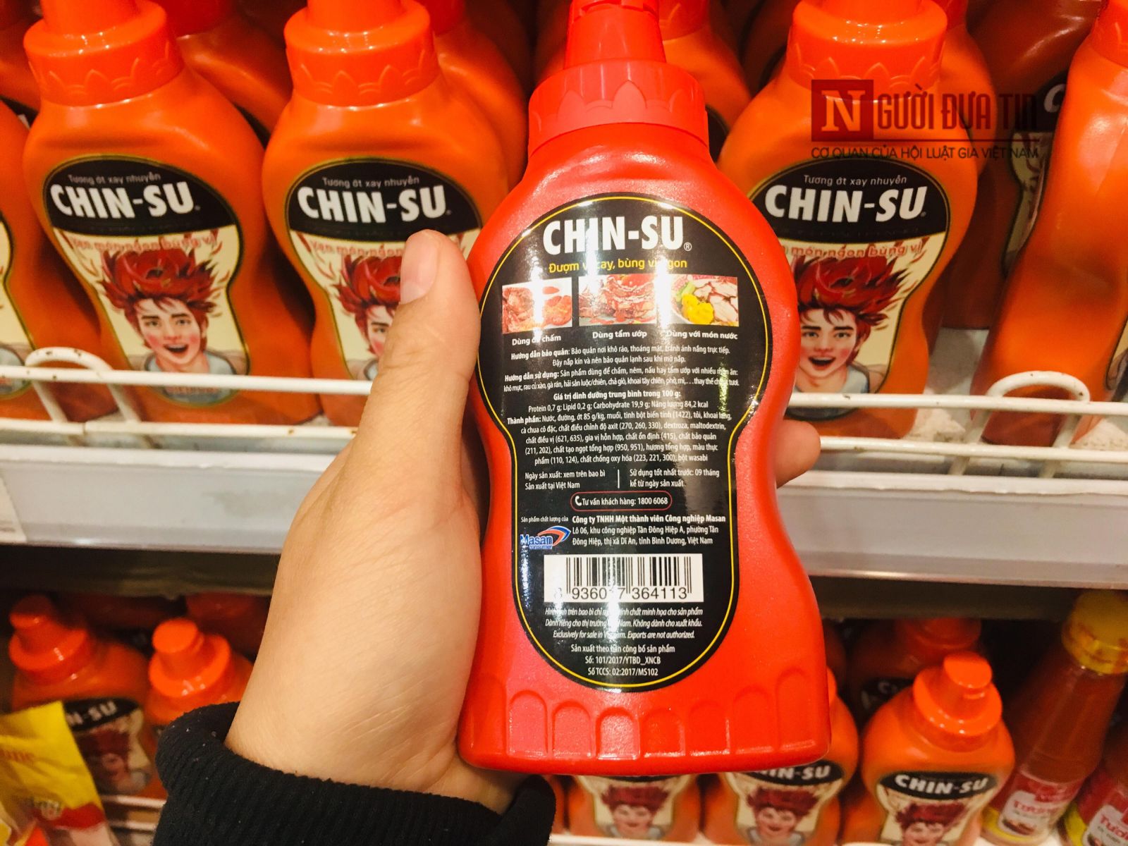 18.000 chai tương ớt Chin-Su nhập khẩu từ Việt Nam bị thu hồi ở Nhật Bản