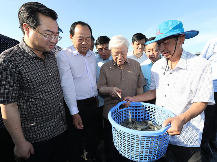 Tổng bí thư, Chủ tịch nước làm việc ở Kiên Giang