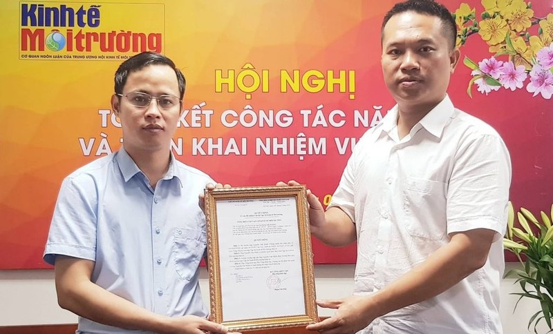 Tạp chí Kinh tế Môi trường bổ nhiệm Tổng thư ký toà soạn